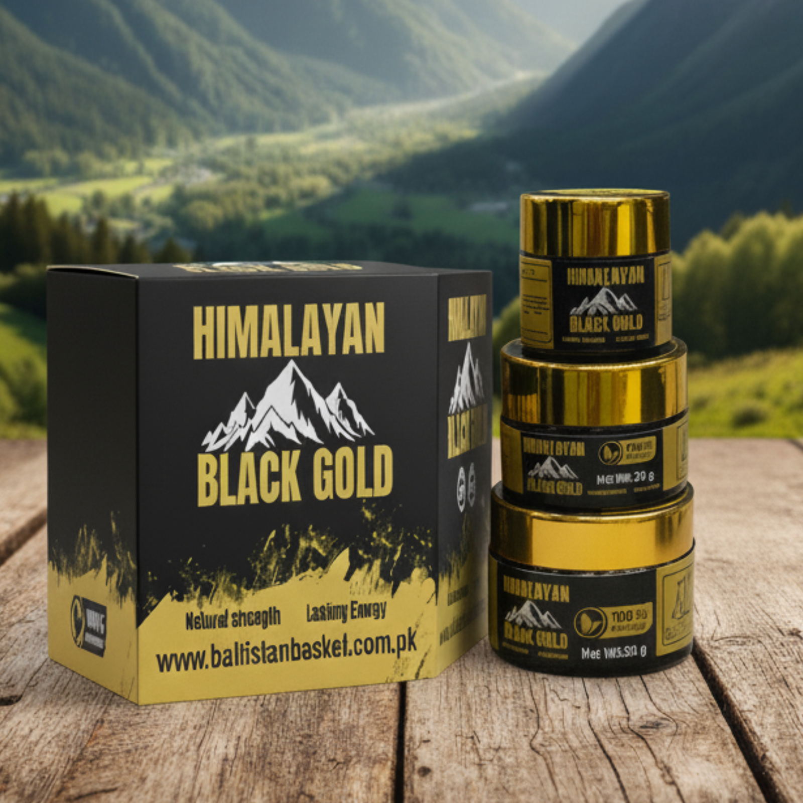 Himalayan Black Gold Shilajit شلاجیت